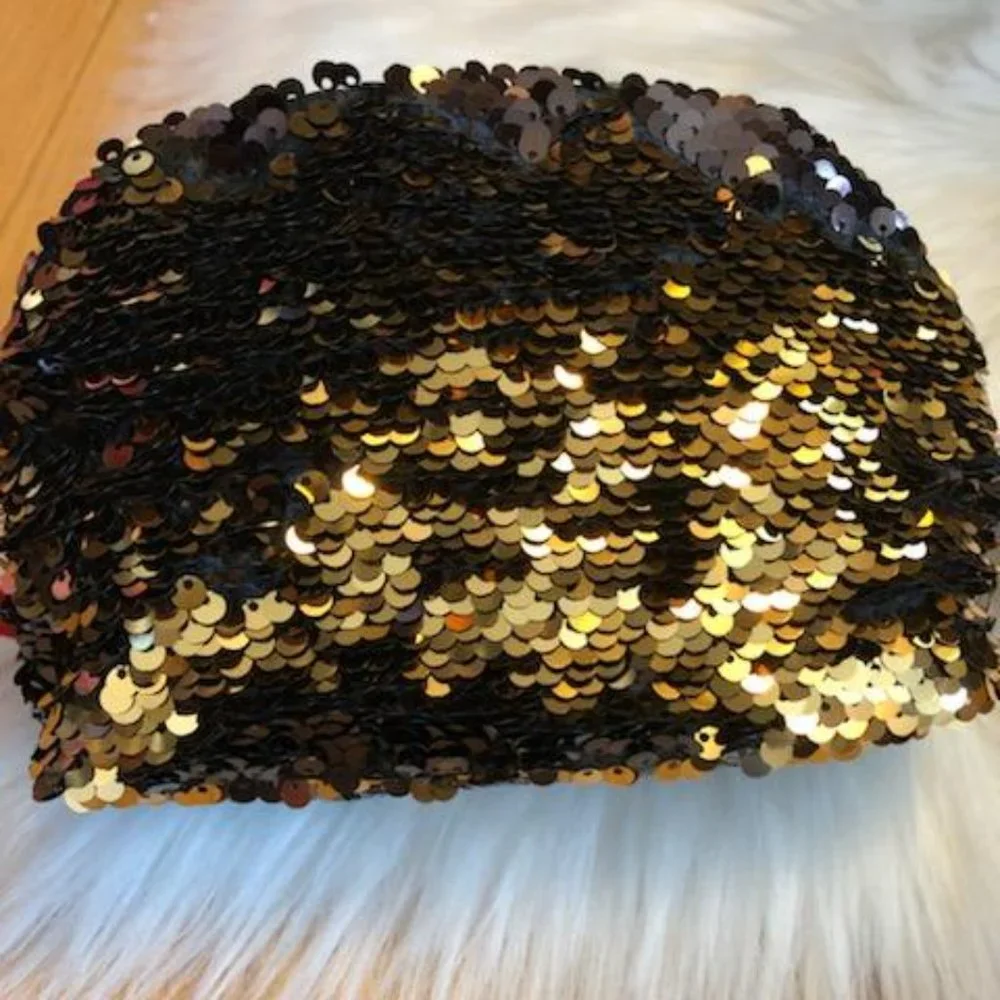 Ty Reversible Sequin Dangler Sloth Makeup Pouch